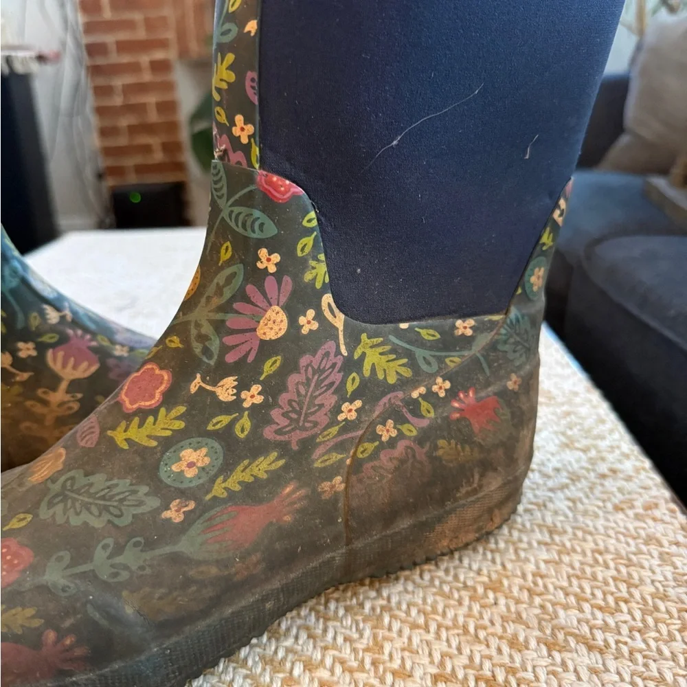 Vintage western chief women’s size 9 Navy Blue Slip-On Shoes